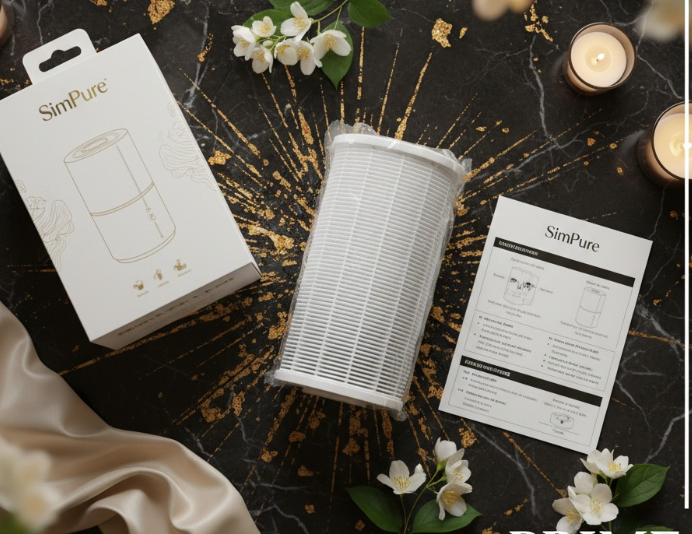 SimPure MS6 Air Purifier Replacement Filter – True HEPA 3-Stage, Removes Allergens, Smoke, Pollen & Odor — Prime Trend Market