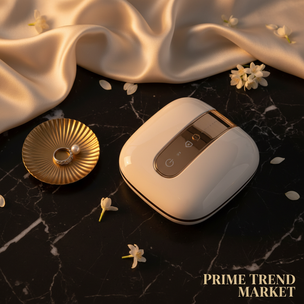 Luxury Low-Frequency Pulse Smart Cervical Massager — Neck Pain Relief, Bluetooth, USB Rechargeable — Prime Trend Market