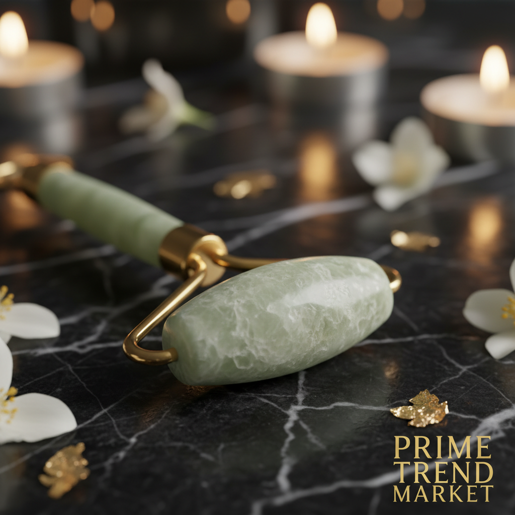 Luxury Crystal Gua Sha & Jade Roller Spa Set | Micro-needle Face Scraping Beauty Ritual — Prime Trend Market