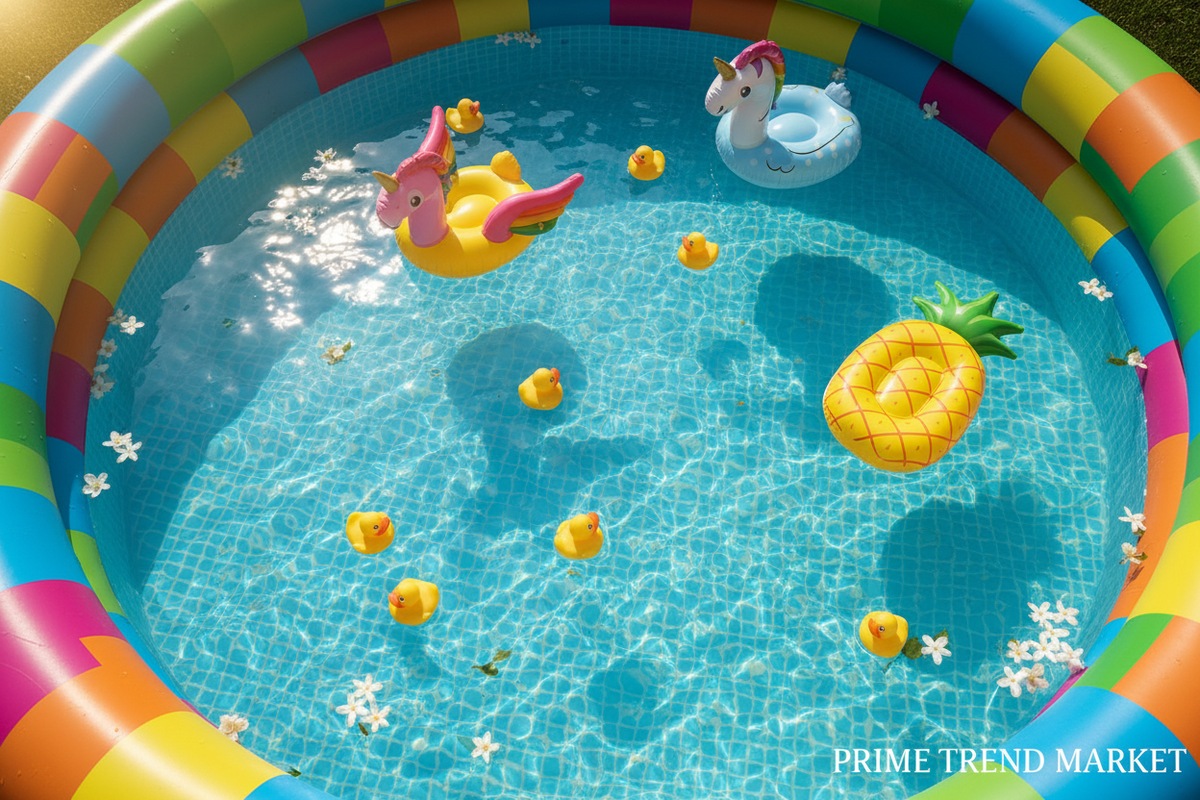 Luxury Children's Inflatable Paddling Pool – Oversized Outdoor Family Swimming Pool — Prime Trend Market