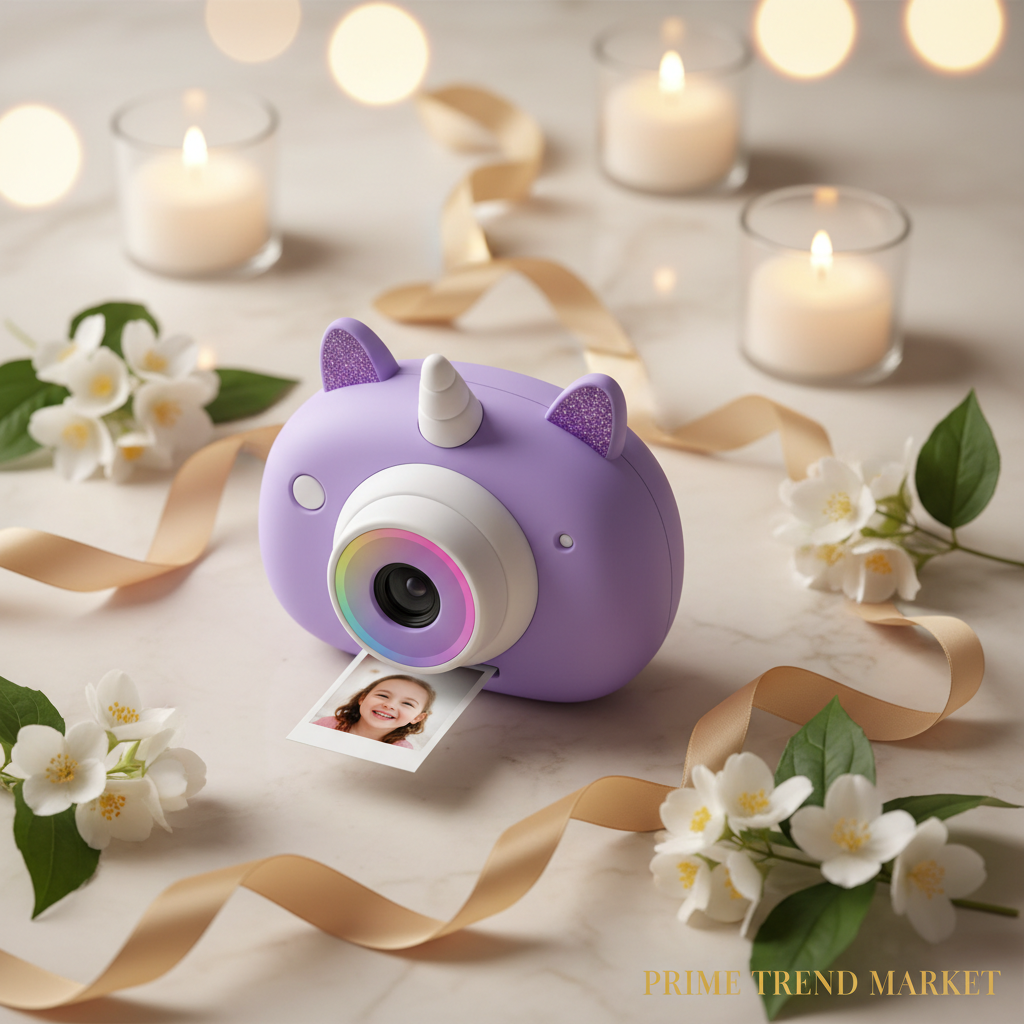 PrintPals™ Kids Cartoon Print Camera — HD Dual Lens Instant Print Camera in 9 Cute Designs — Prime Trend Market