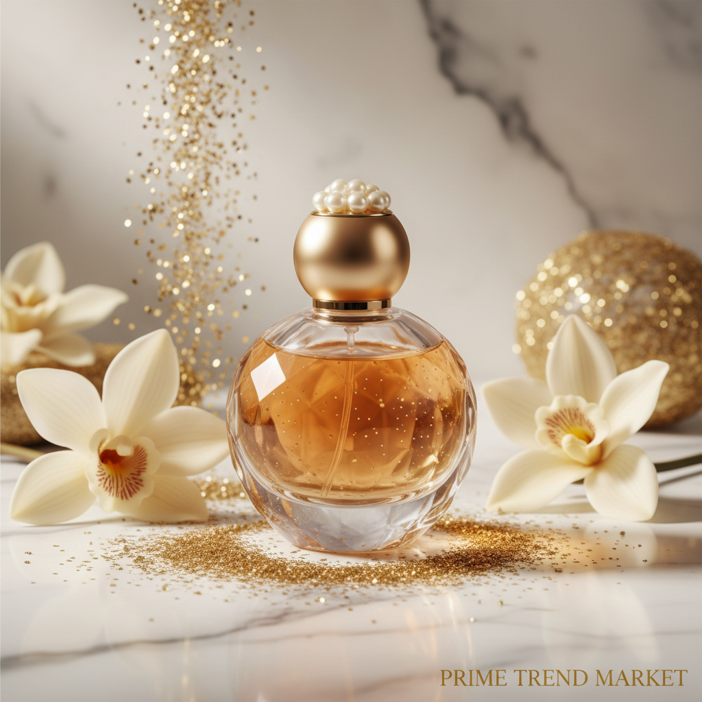 Roxelis Nude Vanilla Glitter Eau De Parfum — Long-Lasting Fragrance Spray — Prime Trend Market