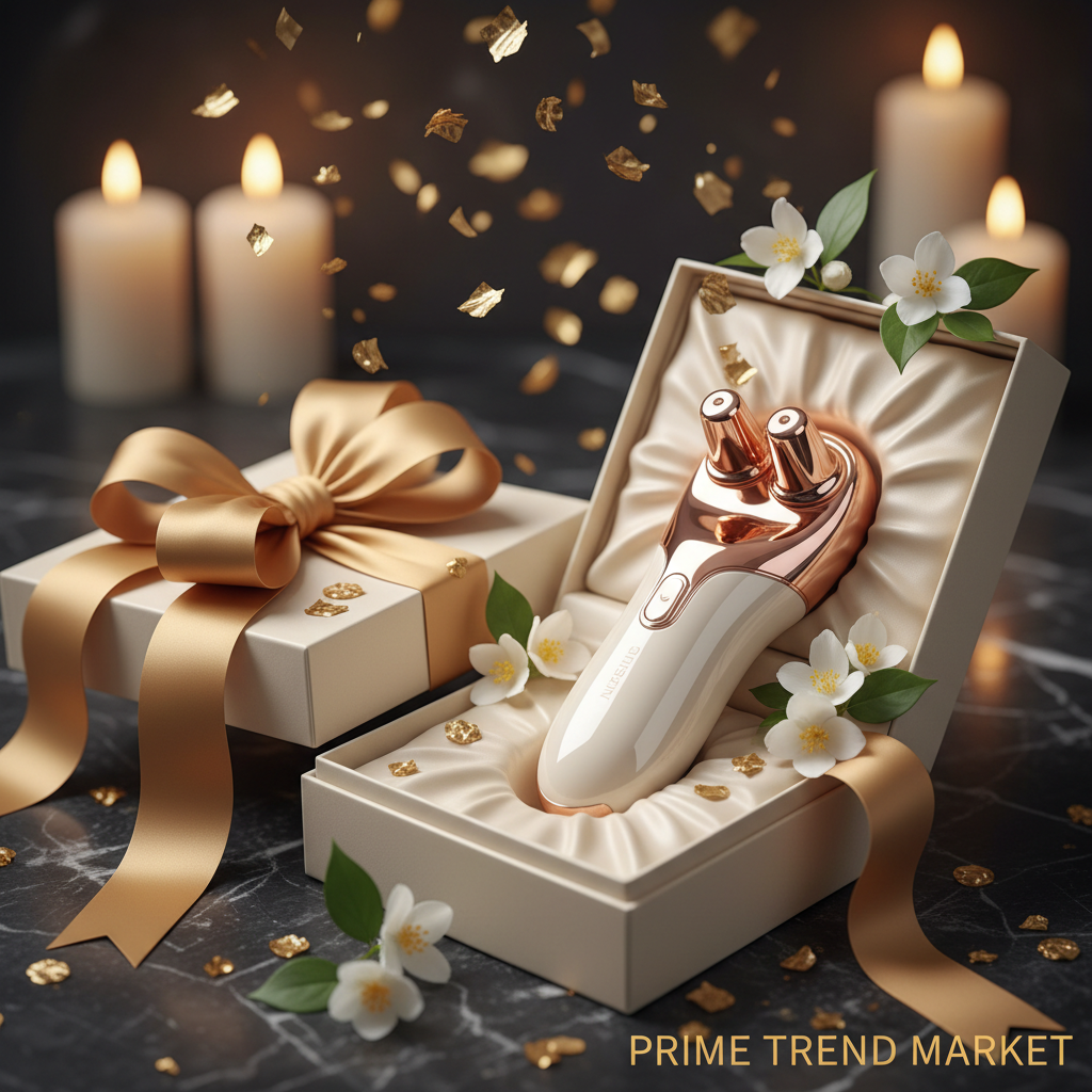 Luxury EMS Face Lift & Facial Massager Beauty Device — Multi-Mode Skin Tightening & Rejuvenation — Eliza & Tuan