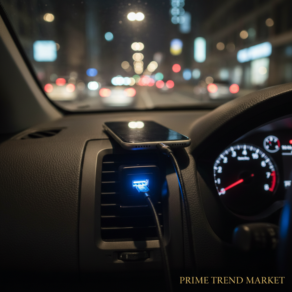Wireless Car Bluetooth FM Transmitter | MP3 Audio | USB Charger | Hands-Free Calling — Prime Trend Market