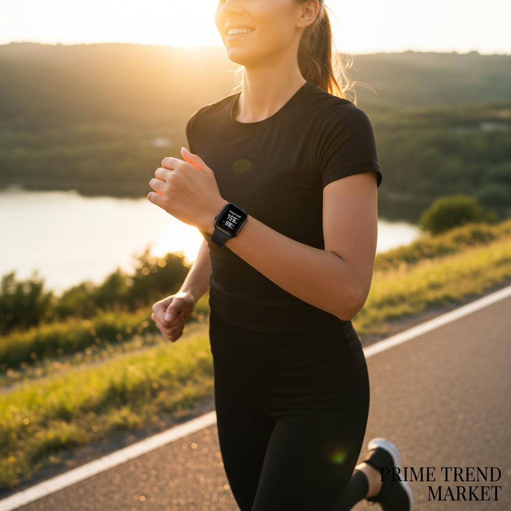 Smart Watch for Men & Women — Bluetooth Call, IP67 Waterproof, Heart Rate, SpO2 & 150+ Sports Modes — Prime Trend Market