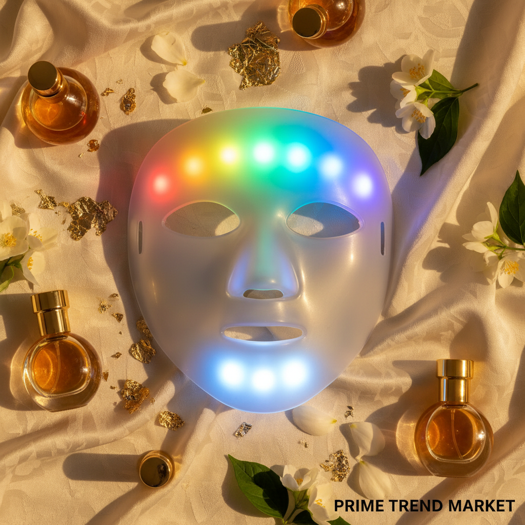 LED Light Therapy Face Mask — 7 Color Professional Skin Rejuvenation — Prime Trend Market