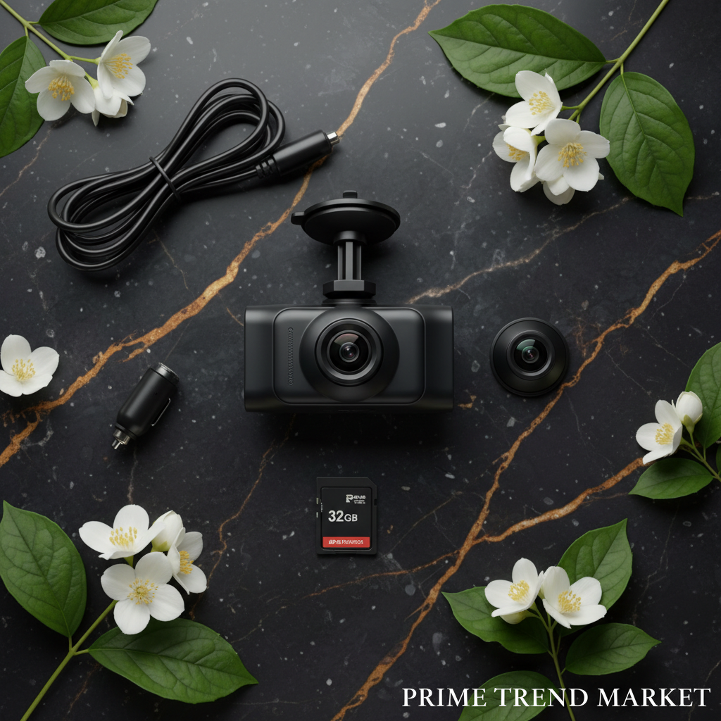 3-Channel Dash Cam | G-Sensor | Parking Monitor | Night Vision | 32G MMC Included — Prime Trend Market