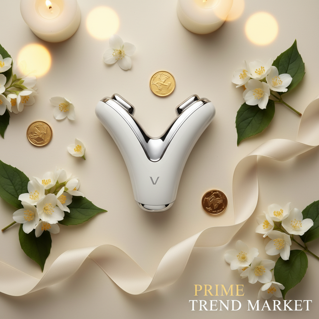 Luxury V-Face Lifting & Firming Vibration Beauty Device — Jawline Sculpting & Skin Tightening Tool — Eliza & Tuan