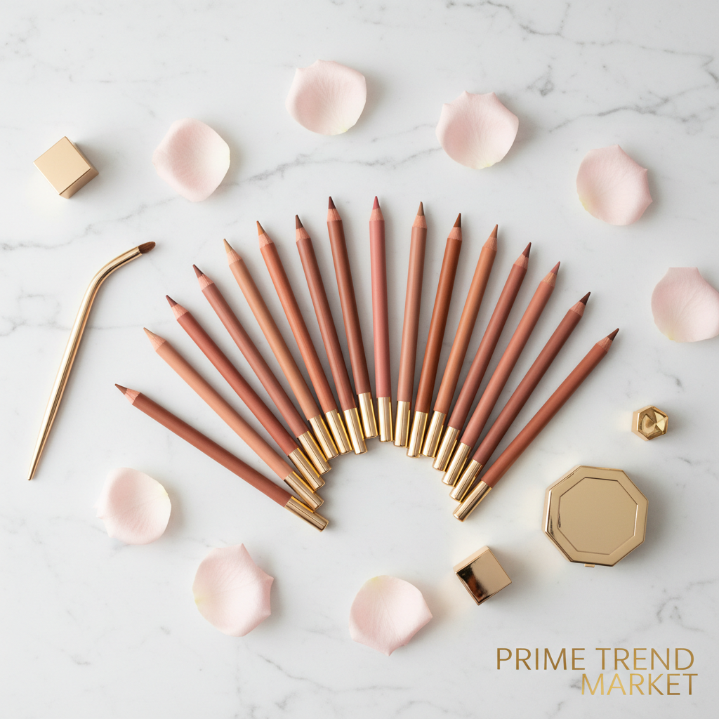 PHOFAY Nude Lipliner Kit — 12 Shades, Long-Lasting Matte Lip Liner Set — Prime Trend Market