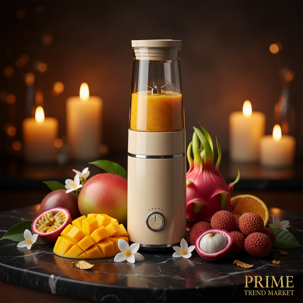 Luxury Portable Rechargeable Juice Blender — Compact Handheld Smoothie Maker for Travel & Home — Eliza & Tuan