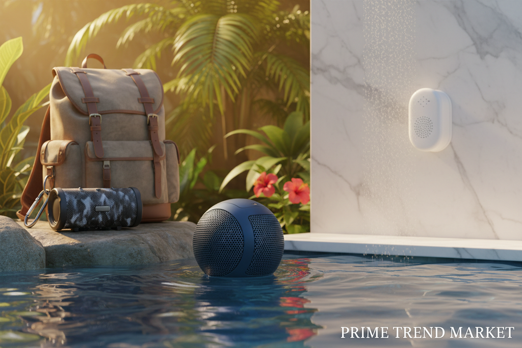 Luxury Outdoor Adventure Speaker Bundle | Floating Pool Speaker + Hiking Speaker + Shower Speaker — Prime Trend Market