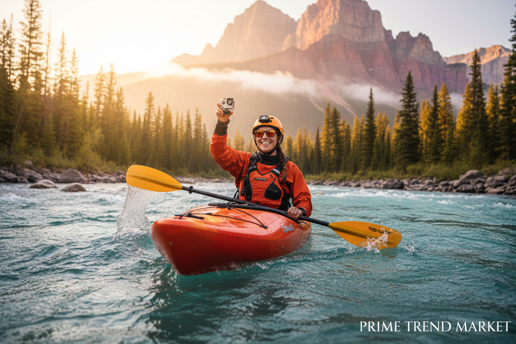 Waterproof 4K Action Camera — 30M Waterproof, Anti-Shake & Wide Angle for Adventure Creators — Prime Trend Market