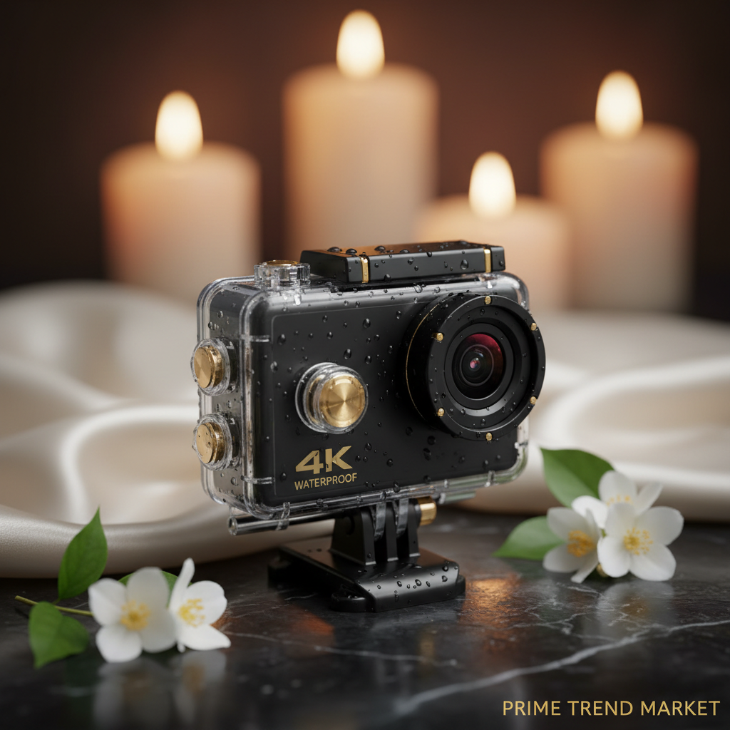 Waterproof 4K Action Camera — 30M Waterproof, Anti-Shake & Wide Angle for Adventure Creators — Prime Trend Market