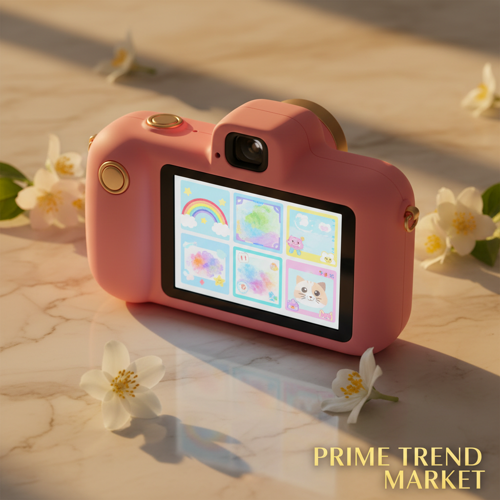 Kids Digital Camera Birthday Gift Set | 48MP 1080P + 32GB SD Card — Prime Trend Market