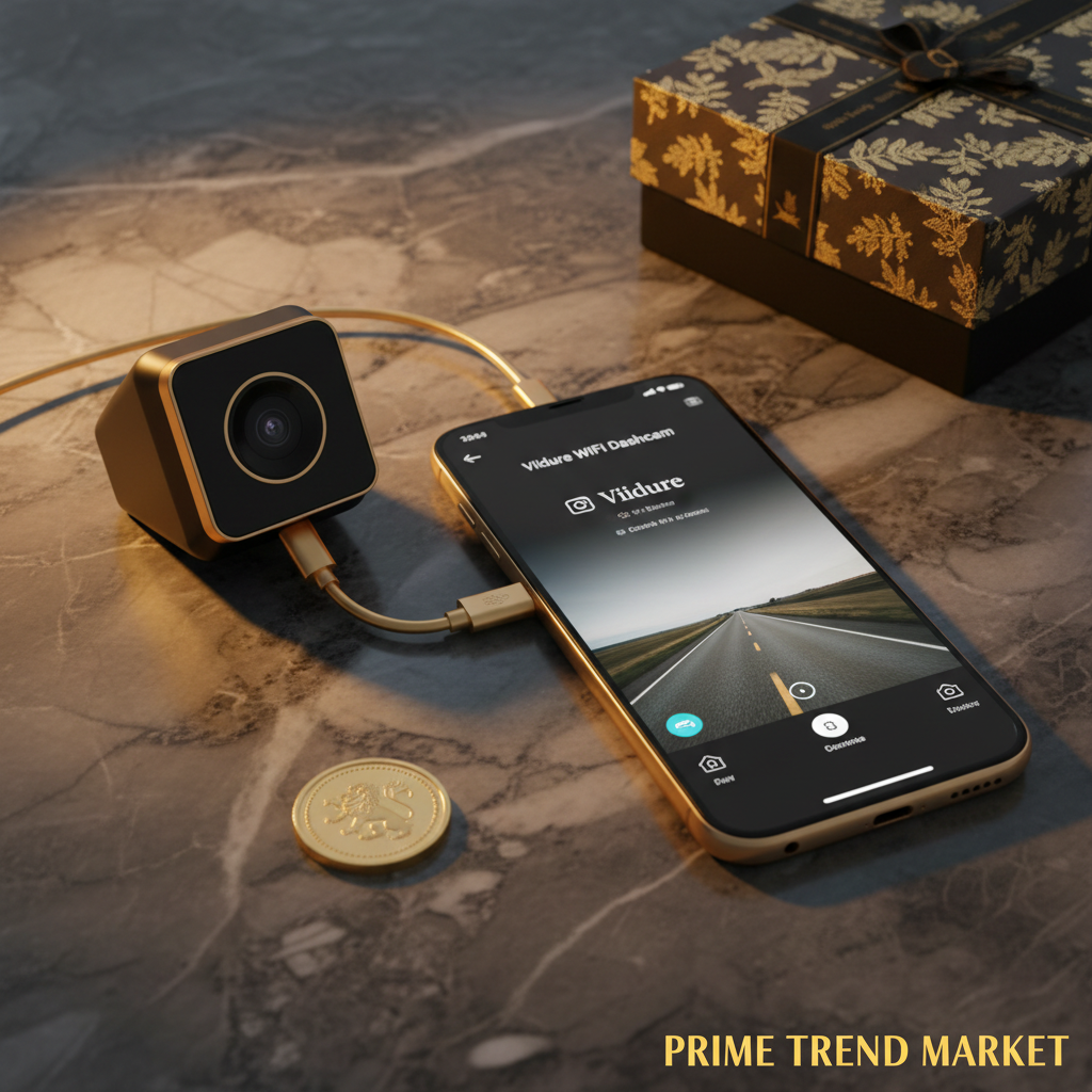 WiFi 3-Channel Dash Cam 1080P | Night Vision | App Control | 32G MMC | Parking Monitor — Prime Trend Market