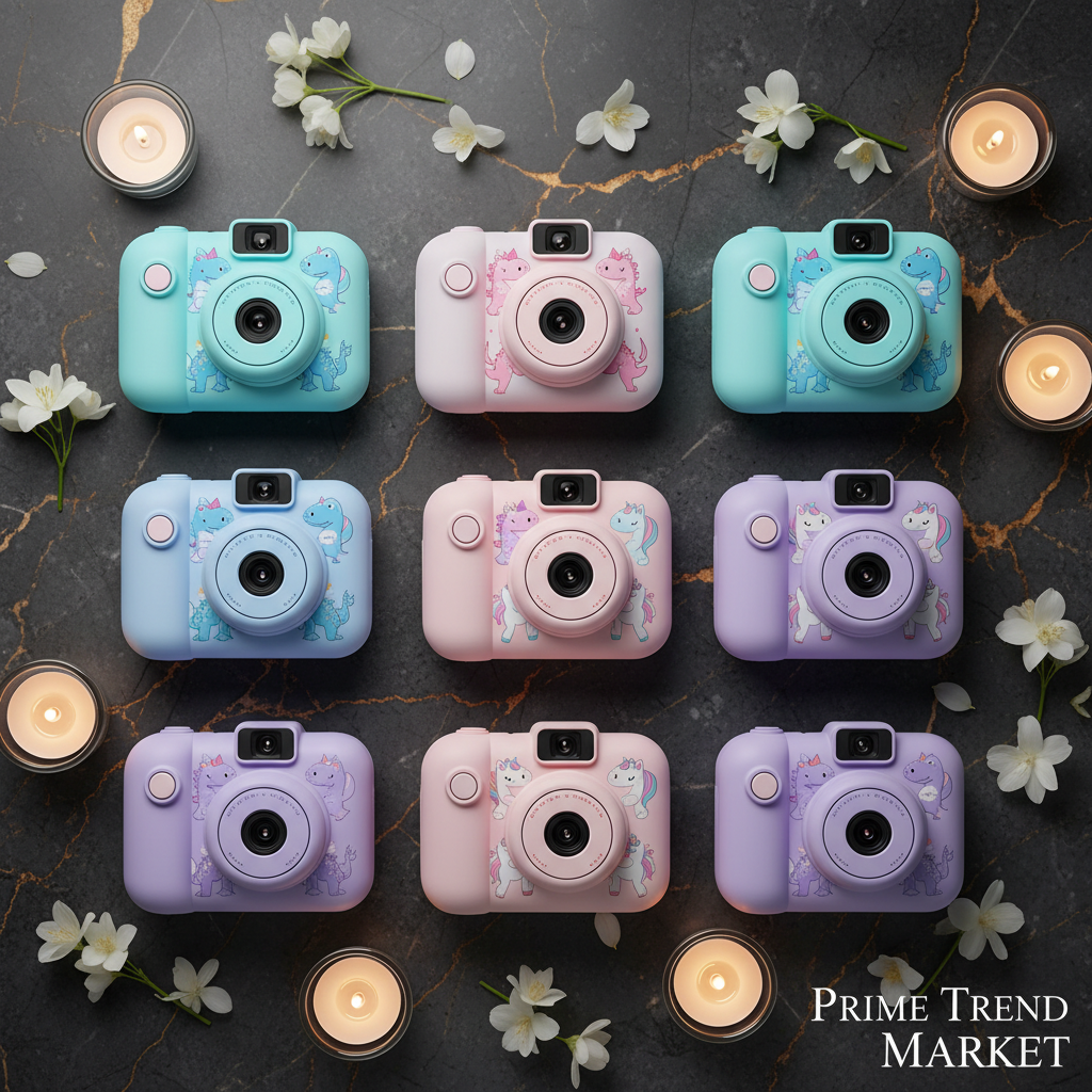 PrintPals™ Kids Cartoon Print Camera — HD Dual Lens Instant Print Camera in 9 Cute Designs — Prime Trend Market