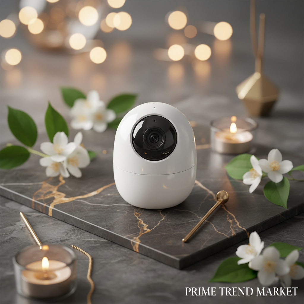 Luxury GuardView 1080P HD WiFi Mini Camera — Night Vision Home & Pet Monitor — Prime Trend Market