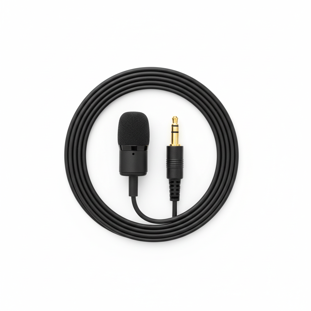 Mobile Phone Microphone — Plug-In Lavalier Mic for iPhone & Android — Prime Trend Market