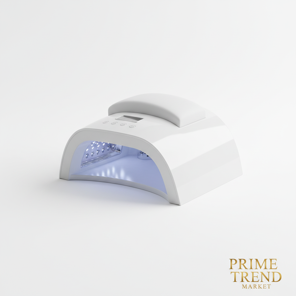 Professional UV LED Nail Lamp – Large Curing Light with Arm Rest | 72 LEDs, 4 Timer Settings — Prime Trend Market