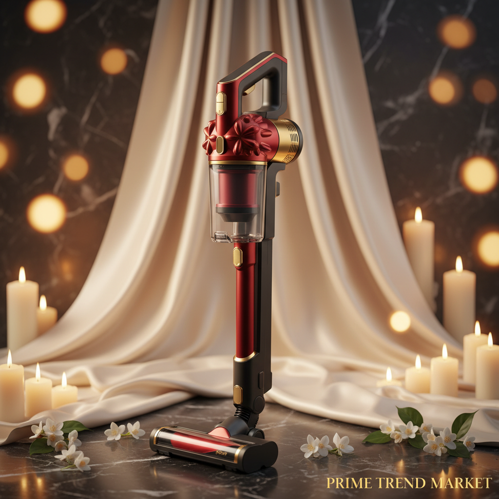 VacuElite™ Cordless 4-in-1 Stick Vacuum & Mop — 12000Pa, LED Light, 180° Foldable, 30-Min Runtime — Eliza & Tuan