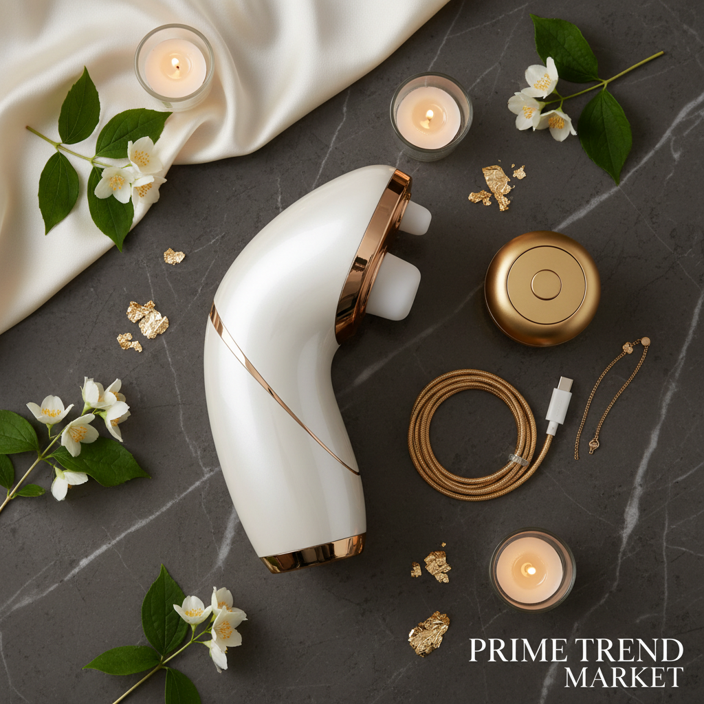 Luxury Smart Hand Massager — Hot Compress, Air Pressure Kneading & Roller Therapy, USB Rechargeable — Prime Trend Market