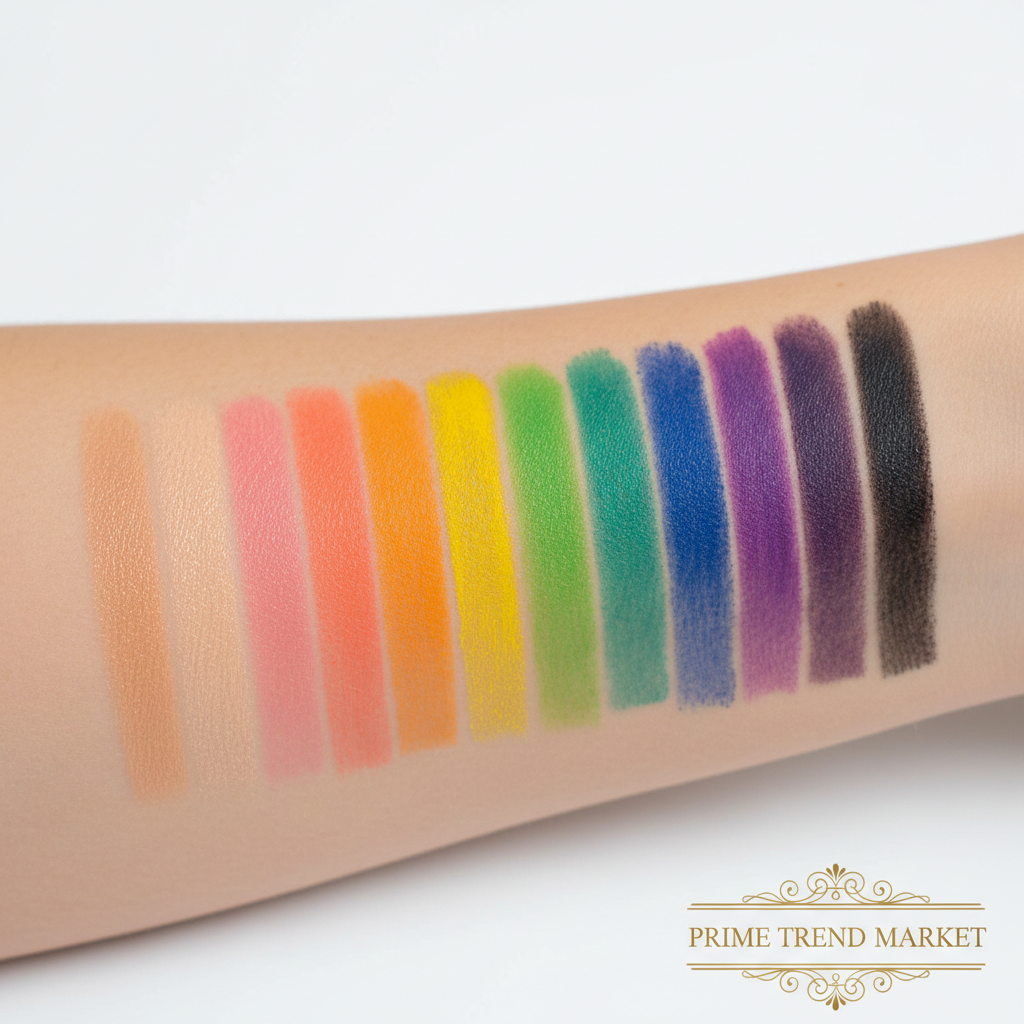 Waterproof Colorful Eyeliner Set — 8 Vivid Shades, Matte Finish — Prime Trend Market