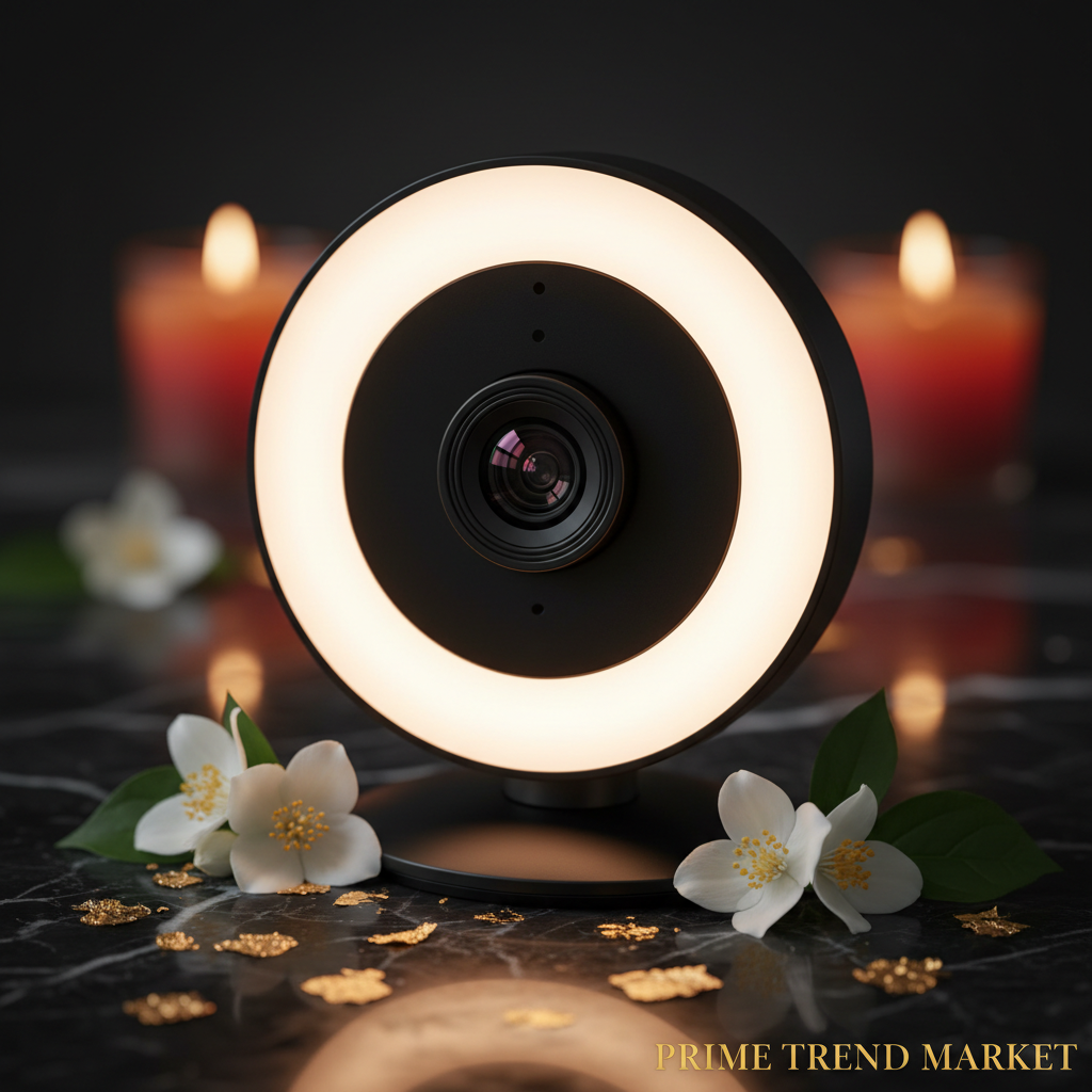 GlowShot™ HD Live Beauty Camera — USB Ring Light Webcam for Streaming & Content Creation — Prime Trend Market