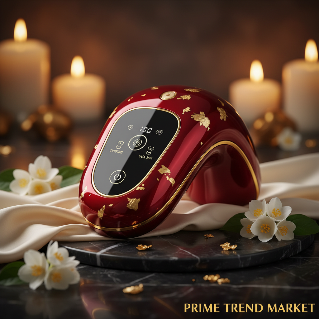 Luxury Electric Cupping & Gua Sha Massage Device — Hot Compress, Scraping & Lymphatic Wellness Beauty Instrument — Prime Trend Market