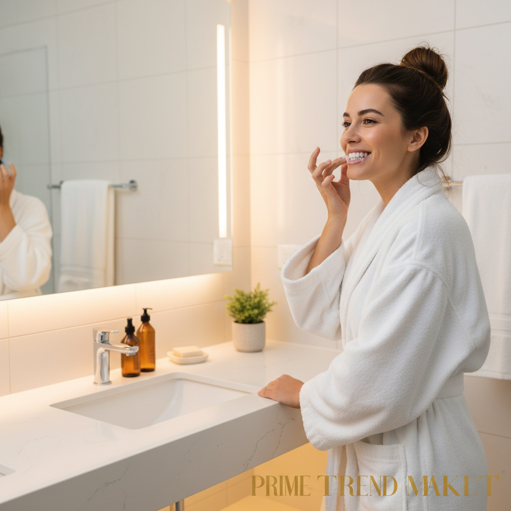 Professional Teeth Whitening Strips — Enamel-Safe, Deep Stain Removal, Bright Smile in Days — Prime Trend Market
