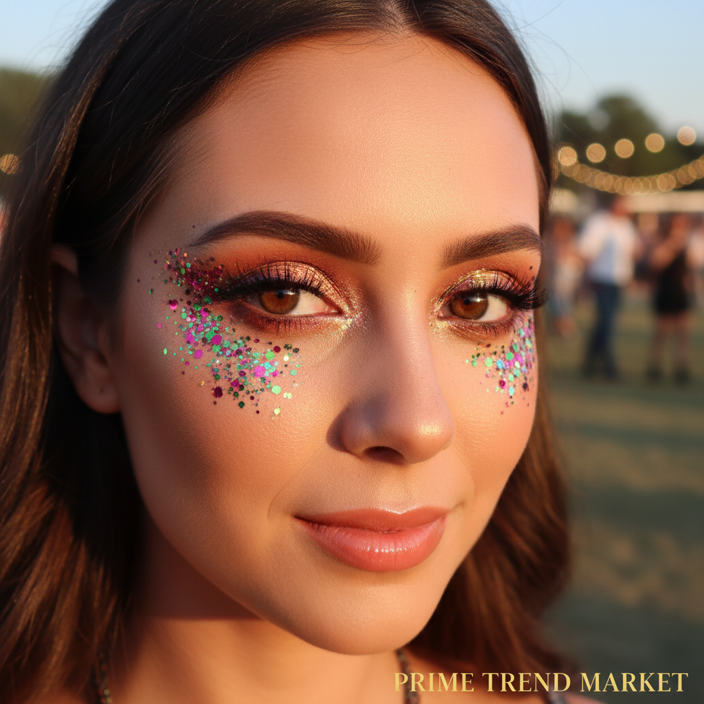 Liquid Glitter Eyeliner Set — 8 Colors, Waterproof & Long-Lasting | Festival Eye Makeup — Prime Trend Market