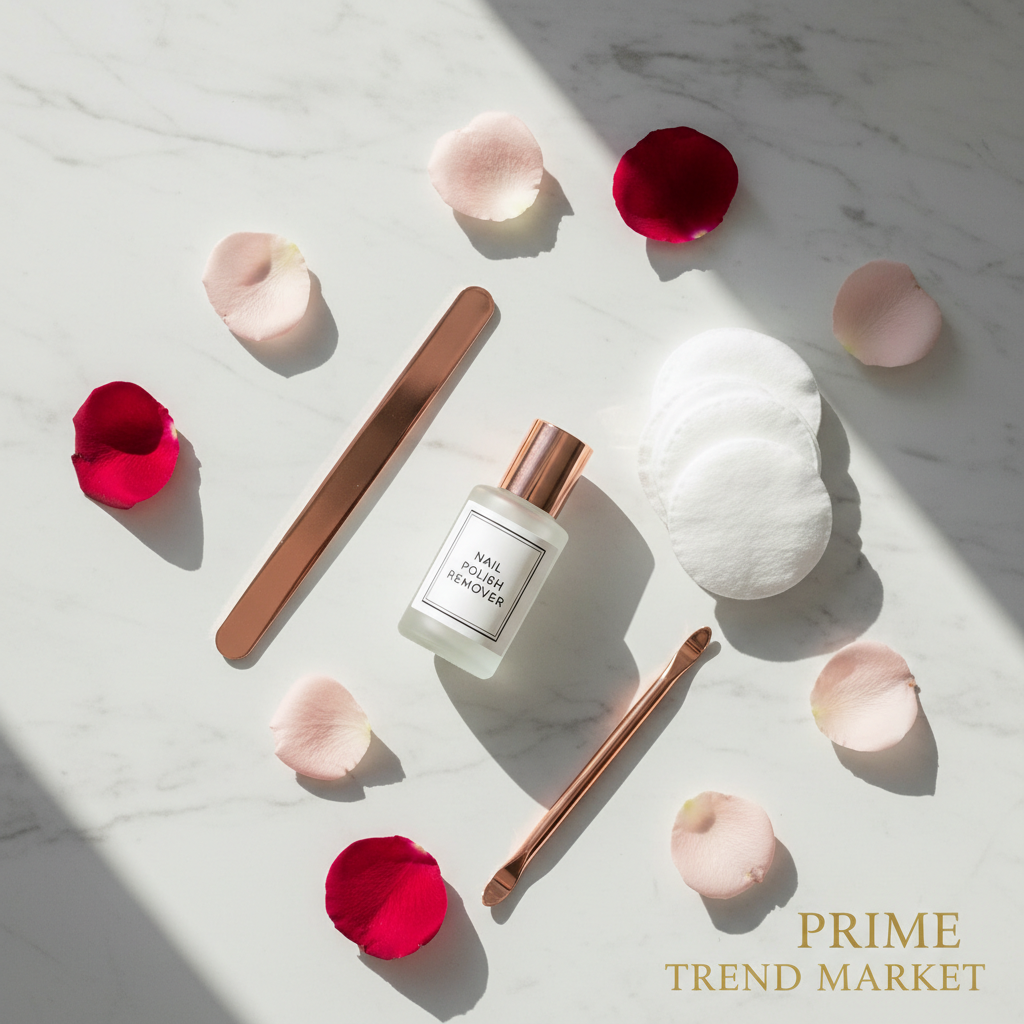 Gentle Nail Polish Remover Solution – Fast-Acting, Moisturizing Formula (8ml) — Prime Trend Market