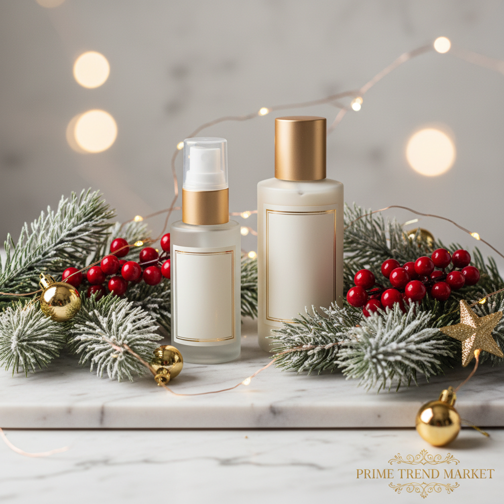 Christmas Perfumed Body Care Set — Deodorant Spray & Body Lotion | Lasting Holiday Party Scent | Gift for Her — Prime Trend Market