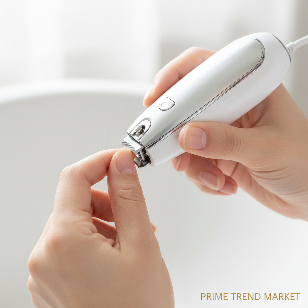 Safety Electric Nail Clipper — Automatic Thick Nail Trimmer | Professional At-Home Nail Tool — Prime Trend Market