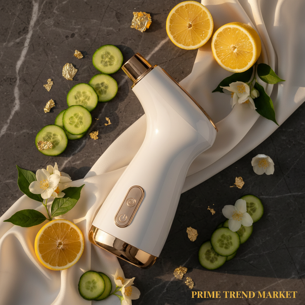 Luxury Hot Steam Facial Mist Steamer — Deep Pore Cleansing & Hydration Beauty Device — Prime Trend Market