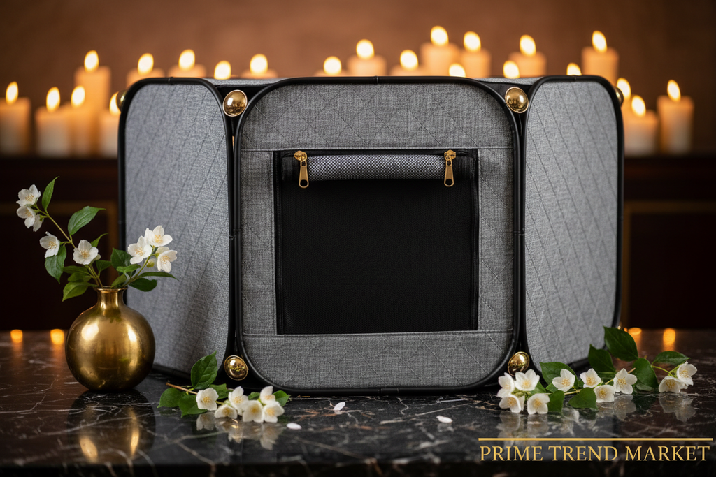 Luxury Portable Foldable Pet Fence Playpen – Indoor & Outdoor Dog & Cat Sports Pen — Prime Trend Market