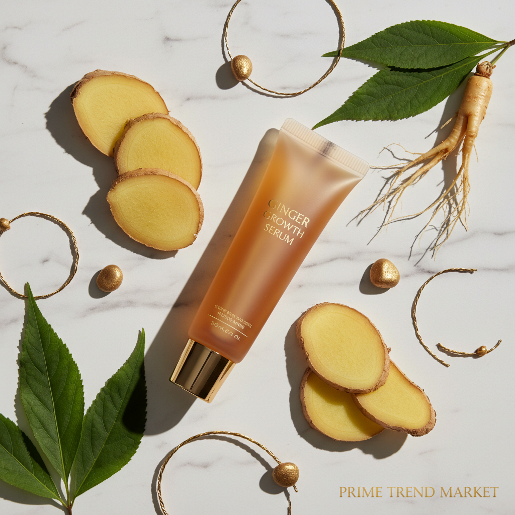 South Moon Ginger Hair Growth Serum — Anti-Hair Loss, Root Repair & Breakage Control — Prime Trend Market