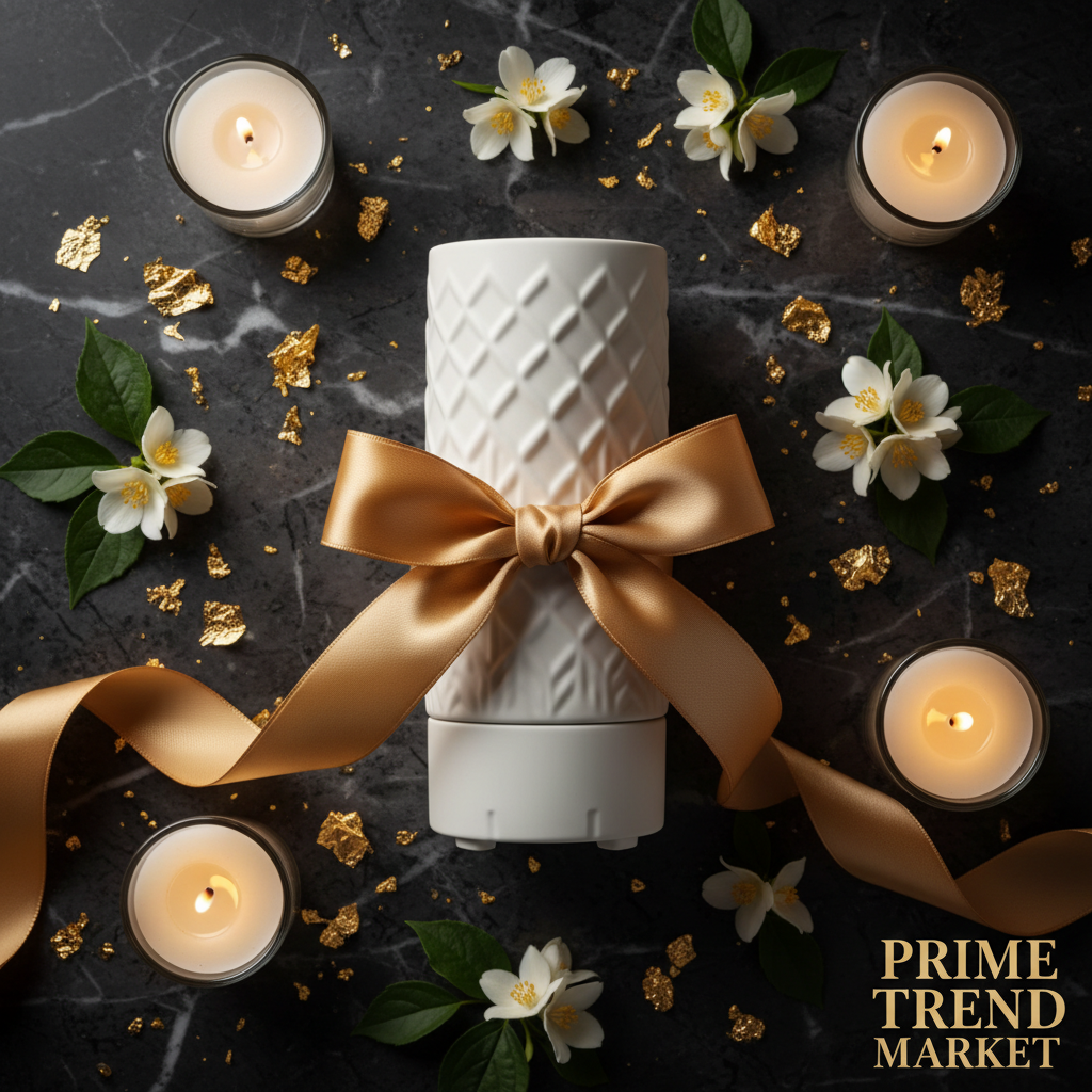 Hotel Lobby Luxury Ultrasonic Aroma Diffuser — Bluetooth Smart Home Scent — Prime Trend Market