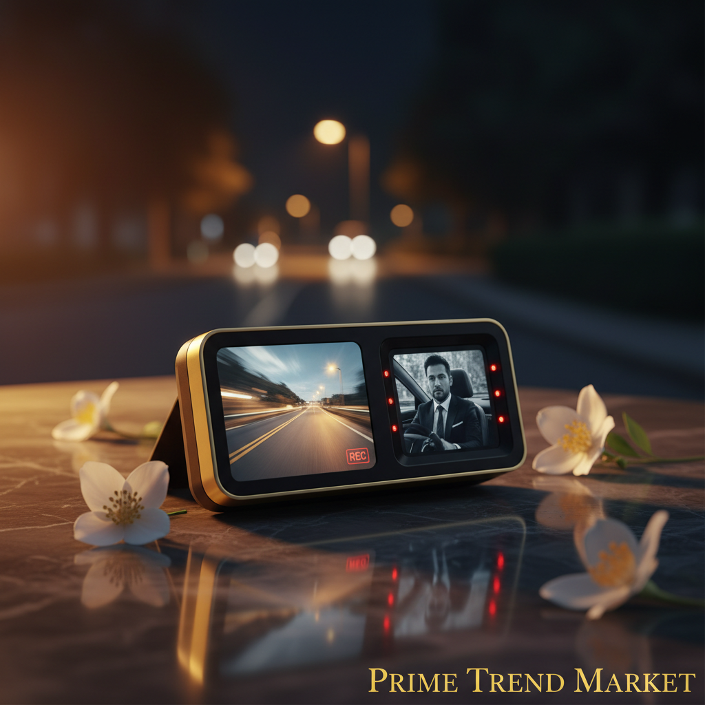 1080P Dual Lens Dash Cam | G-Sensor | Front & Interior Recording | Loop Recording — Prime Trend Market