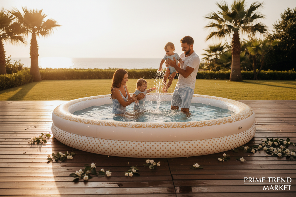 Luxury Children's Inflatable Paddling Pool – Oversized Outdoor Family Swimming Pool — Prime Trend Market