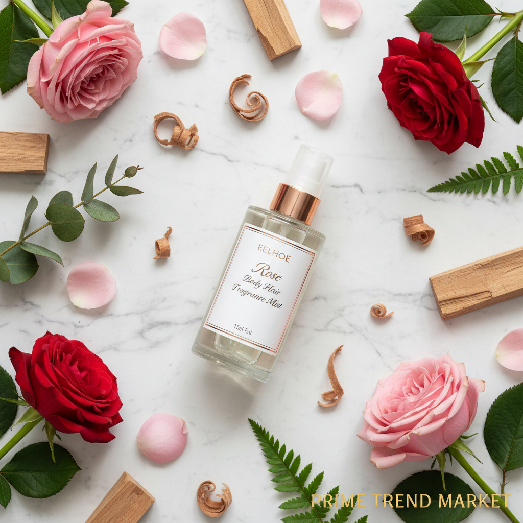 EELHOE Rose Body & Hair Fragrance Mist — Long-Lasting Floral Perfume Spray for Women — Prime Trend Market