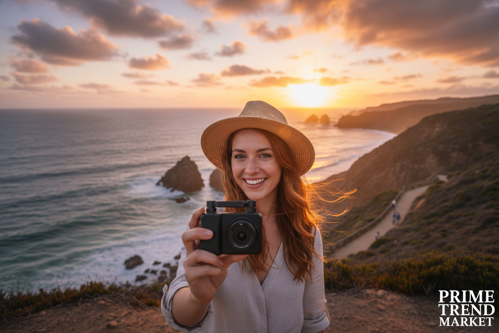 270° Rotating 4K Pocket Vlogging Camera — Sports & Travel Creator — Prime Trend Market