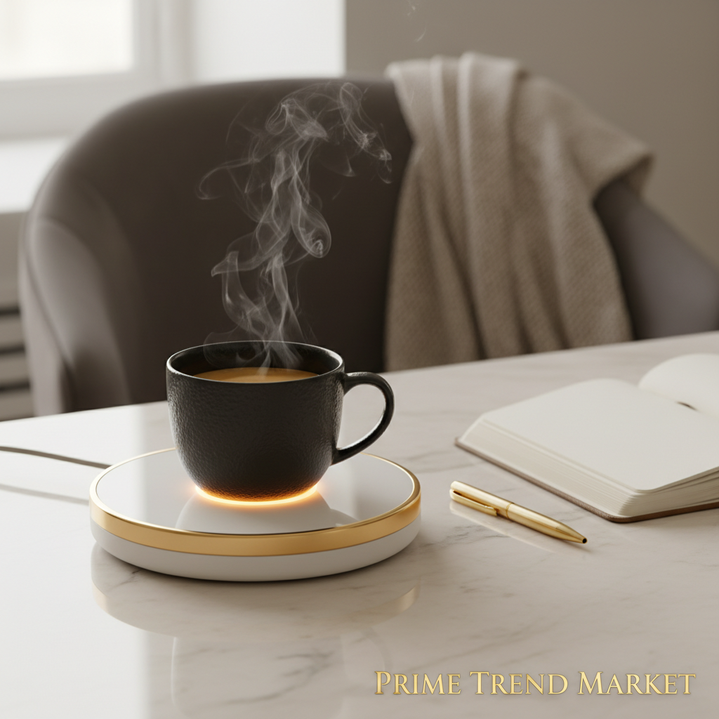 Luxury Wireless Charging Bundle | 3-in-1 Charging Station + Magnetic Power Bank + Smart Mug Warmer — Prime Trend Market