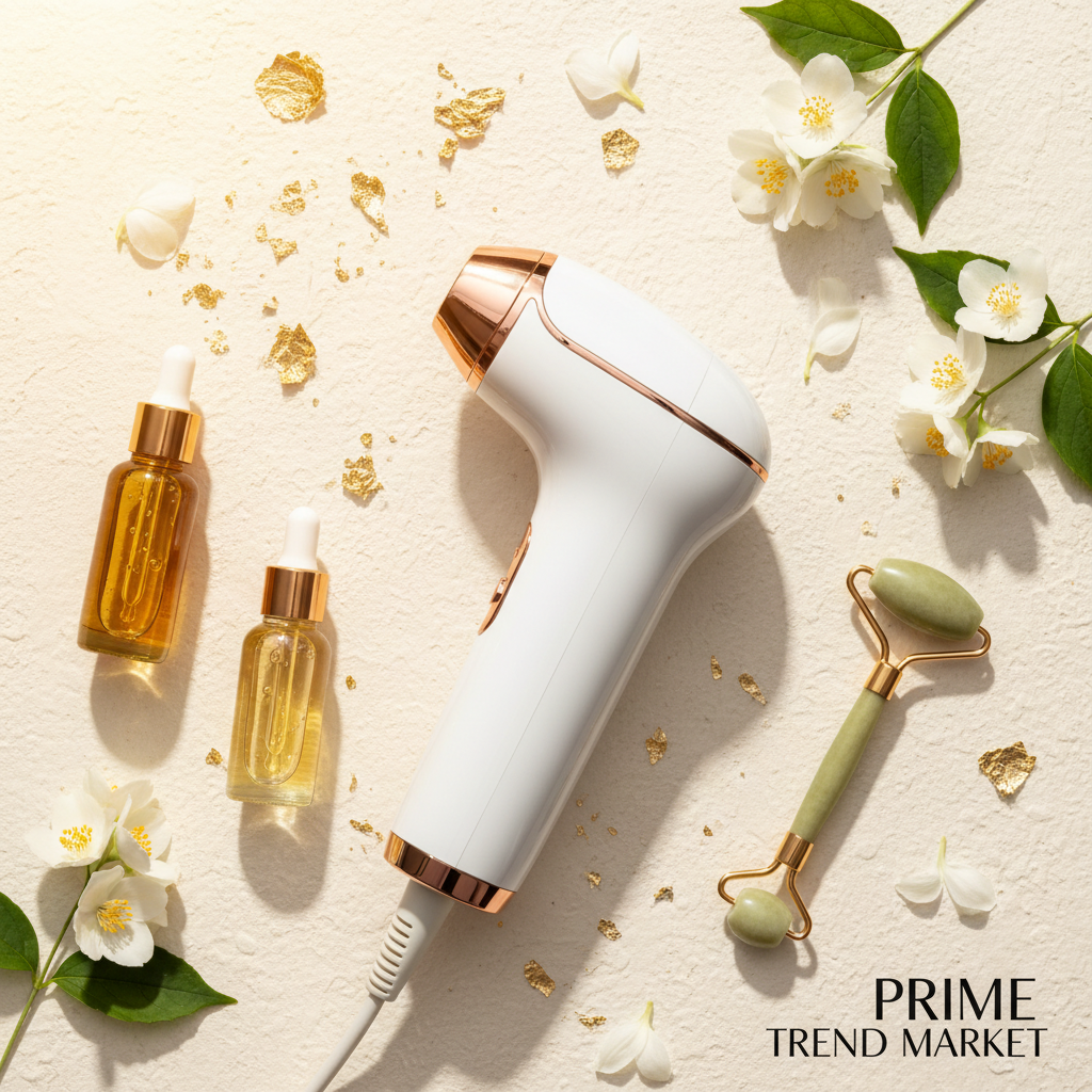 Professional IPL Hair Removal Device — Permanent Painless Hair Reduction for Face & Body — Prime Trend Market