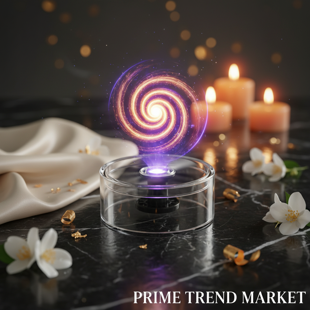 3D Holographic Transparent Fan Display — Mini Air Suspension Stereo Hologram Screen — Prime Trend Market
