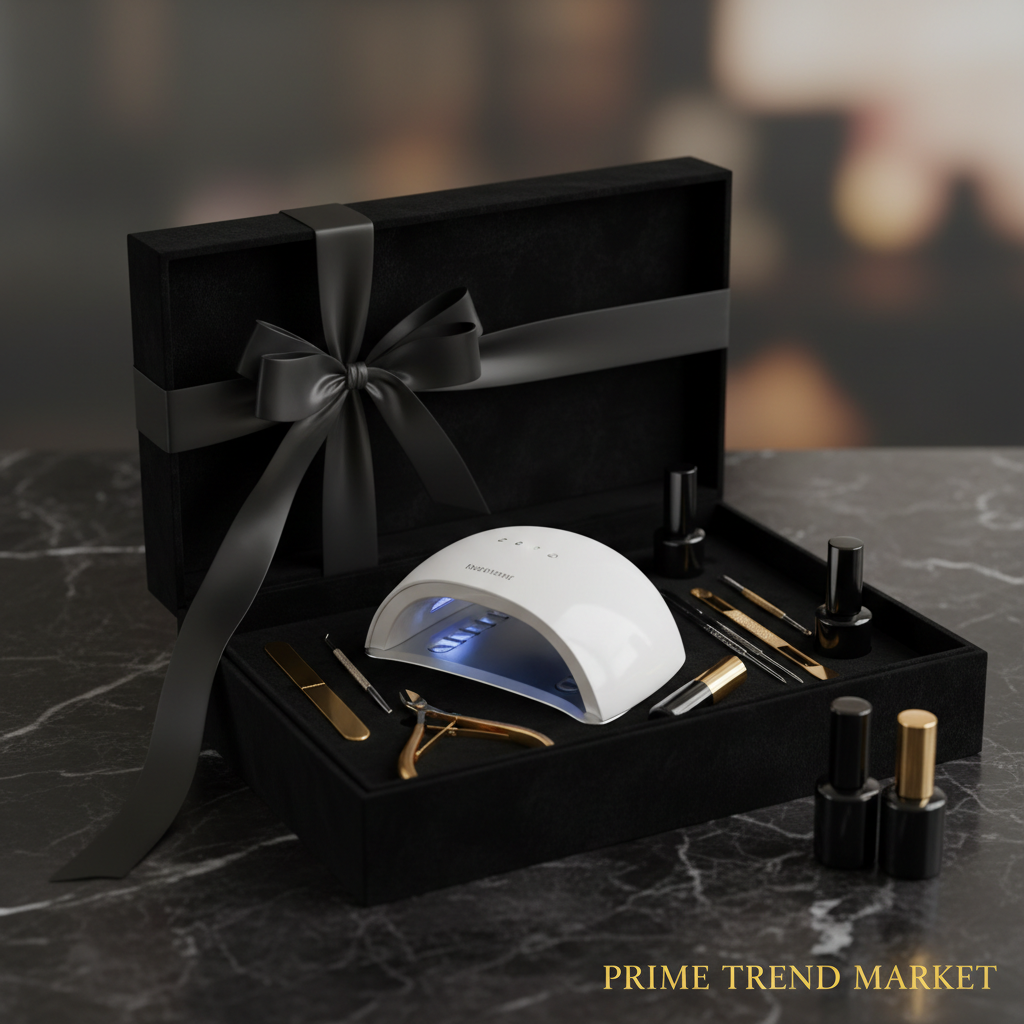 Mini UV LED Nail Lamp – Portable Cordless Gel Nail Dryer | Handheld with Foldable Stand, USB Rechargeable — Prime Trend Market