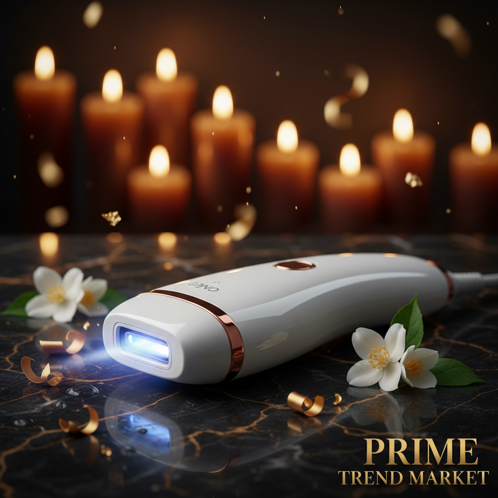 Professional IPL Hair Removal Device — Permanent Painless Hair Reduction for Face & Body — Prime Trend Market