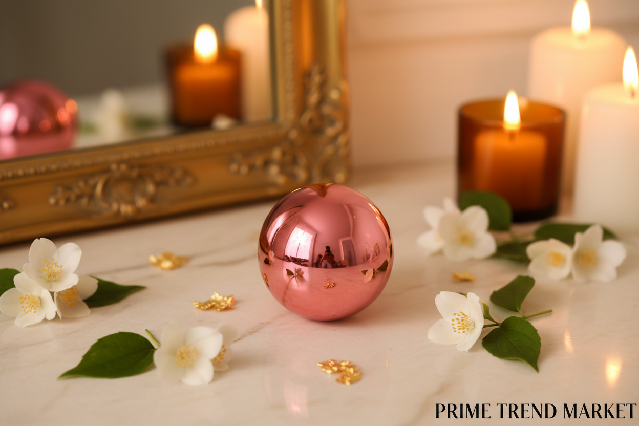 Luxury EMS Micro-Current Facial Massage Ball — Electric Roller Massager for Face Lifting, Contouring & Skin Rejuvenation — Prime Trend Market