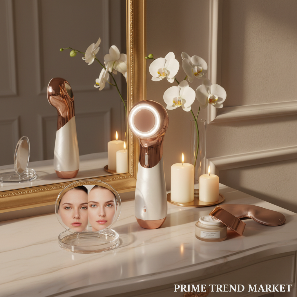 Luxury RF Thermage Wrinkle Remover & Skin Lifting Beauty Device — Anti-Aging Radiofrequency Face Machine — Eliza & Tuan