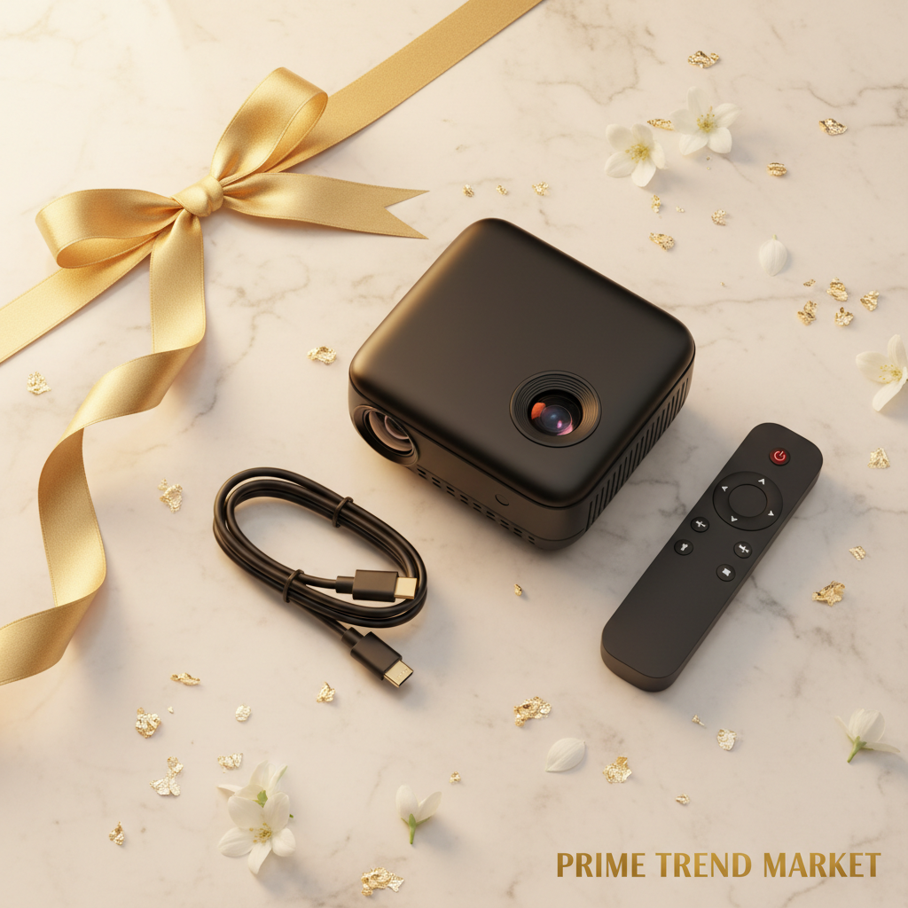 PocketCinema™ Mini Portable Projector — Pocket Home Theater | Movie Night Gift — Prime Trend Market