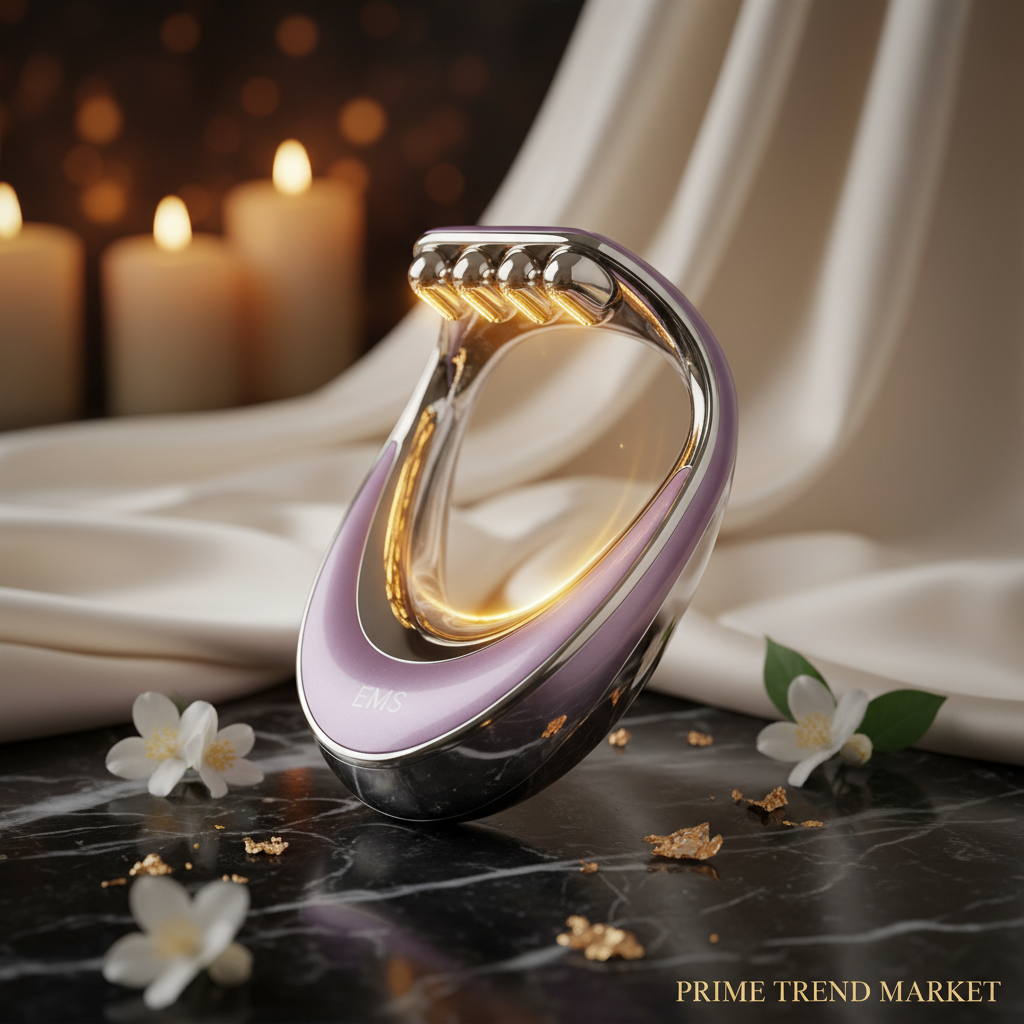 Luxury EMS Face & Neck Beauty Massager — Multi-Mode Lifting, Firming & Skin Rejuvenation — Eliza & Tuan